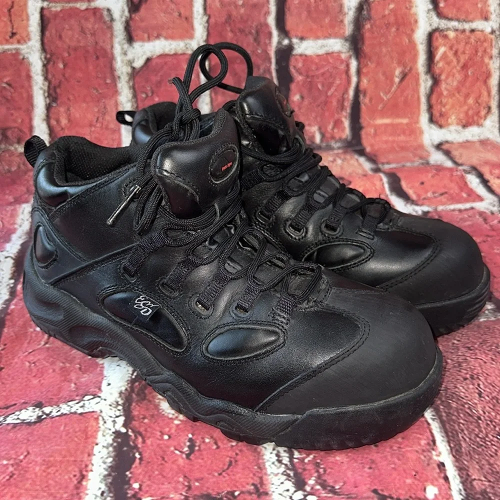 Iron Age E.S.D. Chip-Tec Leather Safety Shoes 7 mw men’s boots